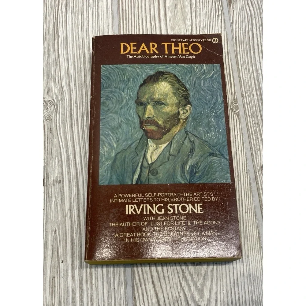 Dear Theo: The Autobiography of Vincent Van Gogh Paperback 1st Signet April 1969